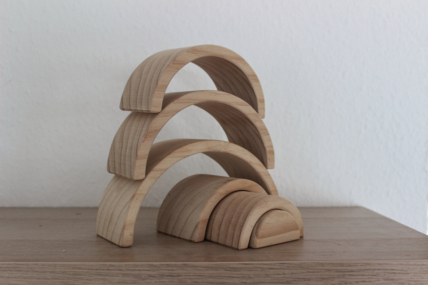 Small Wooden Rainbow - Montessori